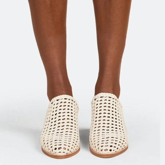 Intentionally Blank Cap Basket Mule in Bone (40 / US 10) - Picture 9 of 11